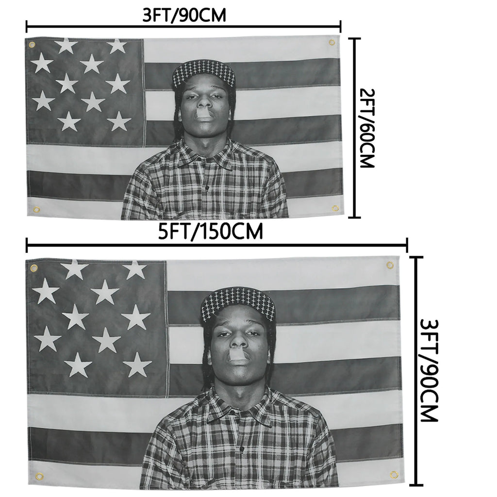 ASAP Rocky Wall Flag - 3ft x 5ft