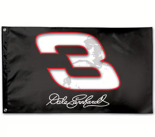 Dale Earnhart "3" | Wall Flag 2ft x 3ft / 3ft x 5ft